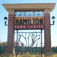Hamilton Town Center Sign