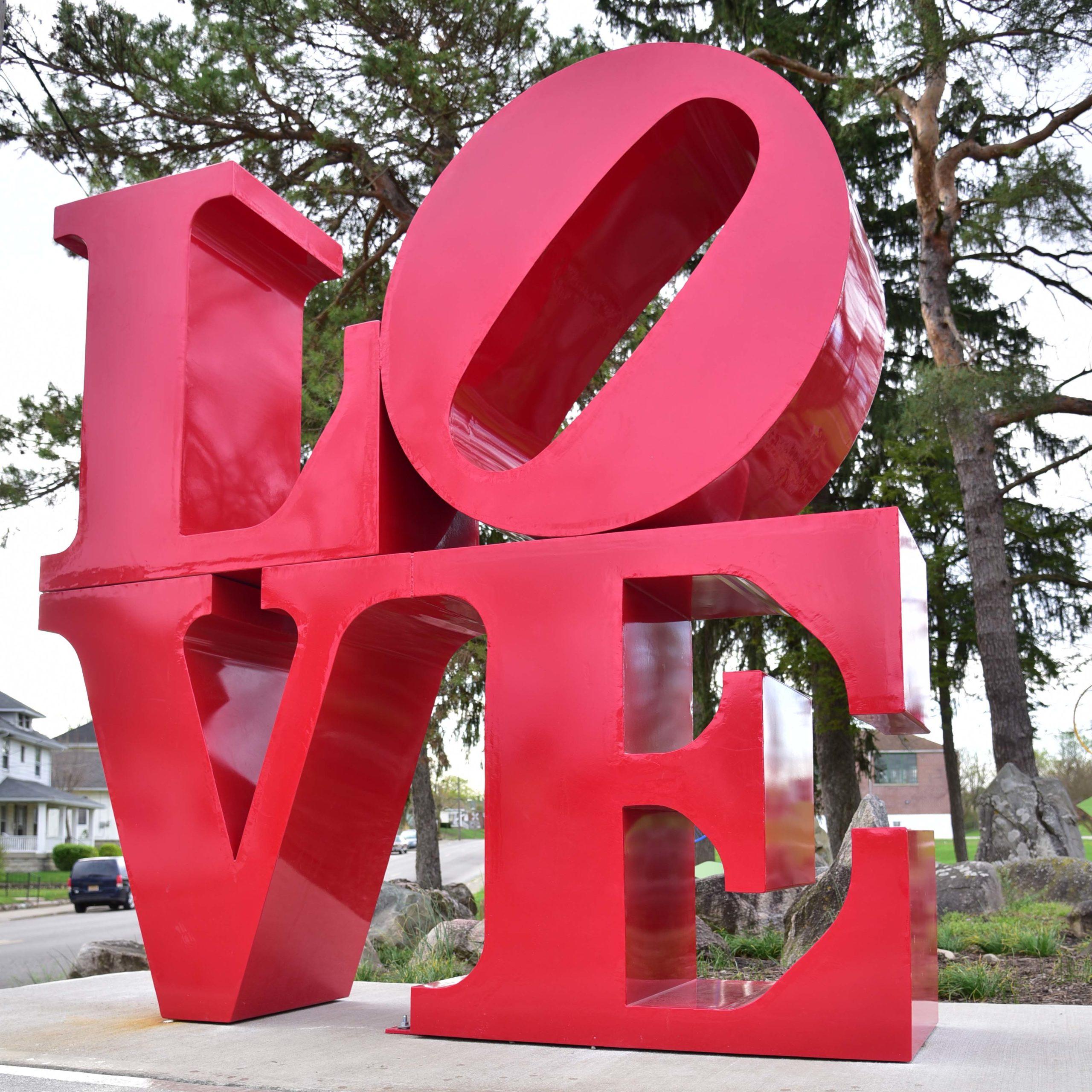 LOVE Sculpture, New Castle Arts Park